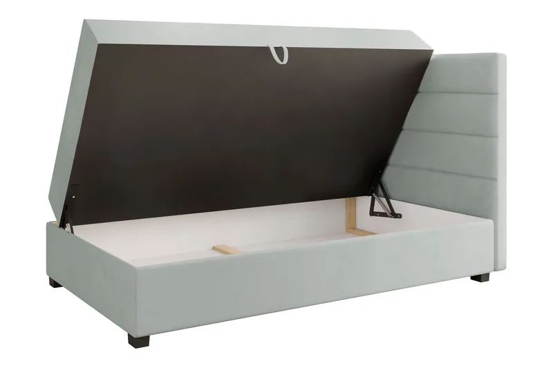 Frodsham Sängpaket Förvaringssäng 120x200 cm - Blå - Möbler - Sovrum - Sängar - Komplett Sängpaket