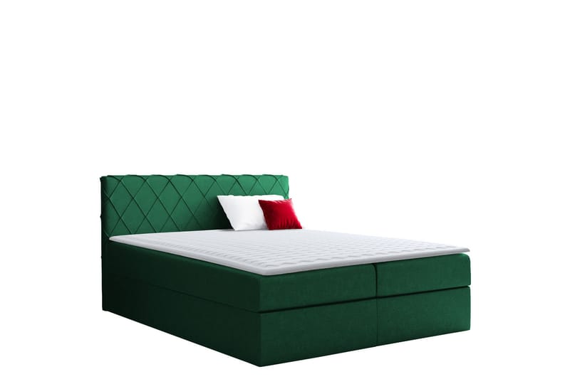 Gabin Sängpaket Kontinentalsäng 140x200 cm - Grön - Möbler - Sovrum - Sängar - Komplett Sängpaket