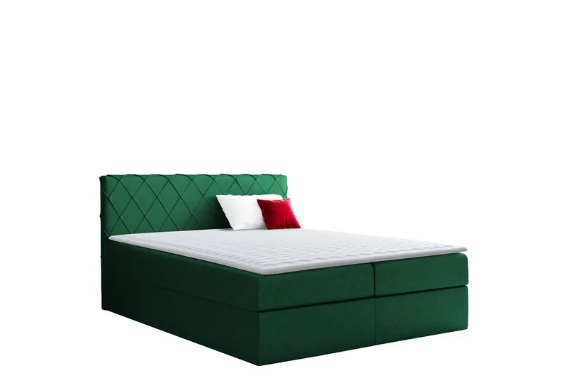 Gabin Sängpaket Kontinentalsäng 180x200 cm, Grön
