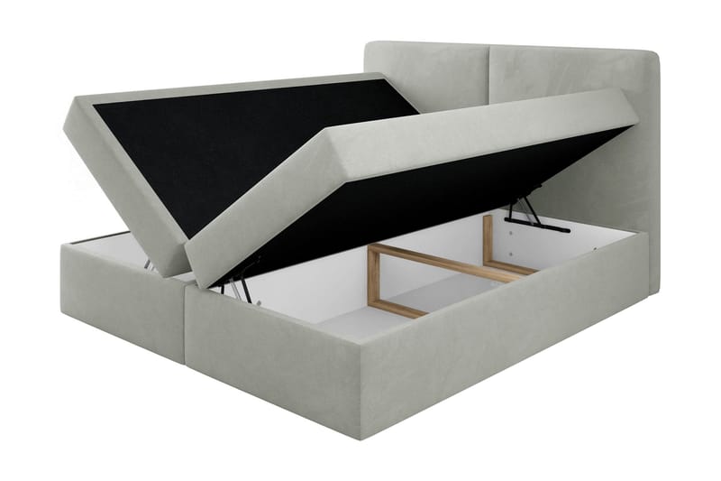 Garris Sängpaket Kontinentalsäng 140x200 cm - Blå - Möbler - Sovrum - Sängar - Komplett Sängpaket