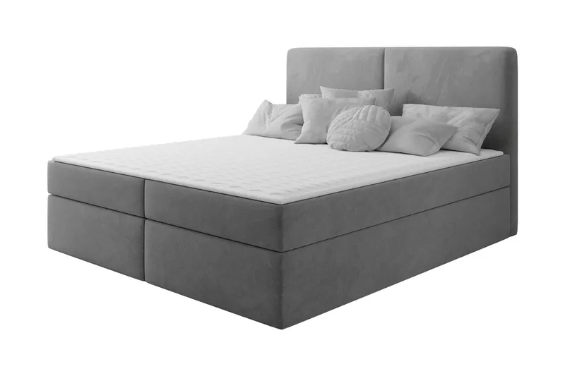 Garris Sängpaket Kontinentalsäng 140x200 cm - Grå - Möbler - Sovrum - Sängar - Komplett Sängpaket