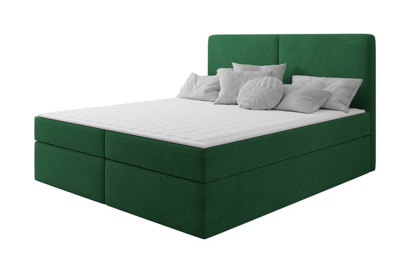 Garris Sängpaket Kontinentalsäng 140x200 cm - Grön - Möbler - Sovrum - Sängar - Komplett Sängpaket