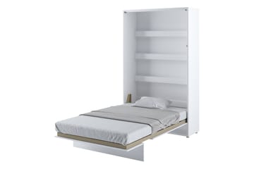 Rauk Fällbar Bäddbar Sängskåp 131x228 cm - Vit - Möbler - Sovrum - Sängar - Gästsäng & extrasäng - Sängskåp