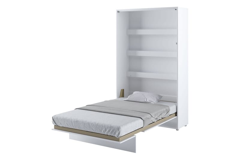 Rauk Fällbar Bäddbar Sängskåp 131x228 cm - Vit - Möbler - Sovrum - Sängar - Gästsäng & extrasäng - Sängskåp