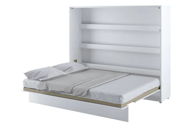 Rauk Fällbar Sängskåp 211x188 cm - Vit - Möbler - Sovrum - Sängar - Gästsäng & extrasäng - Sängskåp