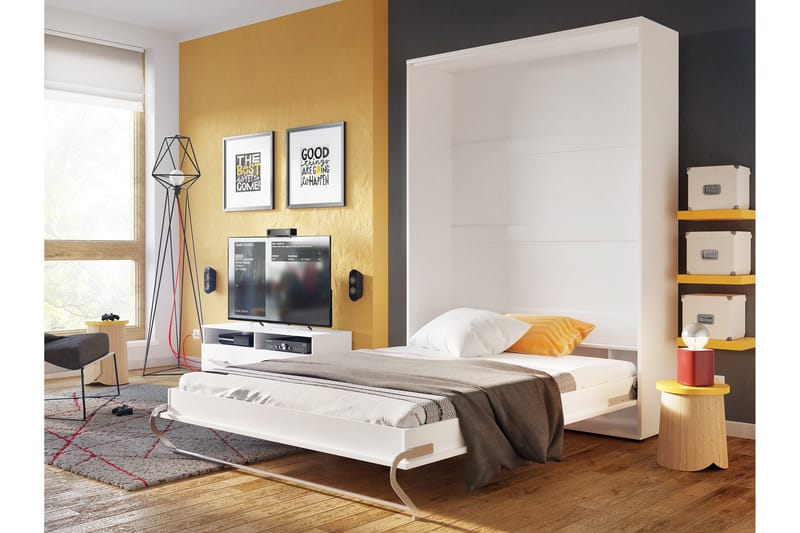 Rauk Sängskåp 105x46 cm - Grå - Möbler - Sovrum - Sängar - Gästsäng & extrasäng - Sängskåp