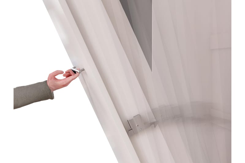 Rauk Sängskåp 105x46 cm - Grå - Möbler - Sovrum - Sängar - Gästsäng & extrasäng - Sängskåp