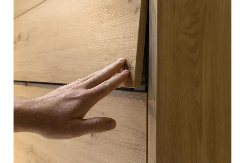 Rauk Sängskåp 131x228 cm - Beige - Möbler - Sovrum - Sängar - Gästsäng & extrasäng - Sängskåp