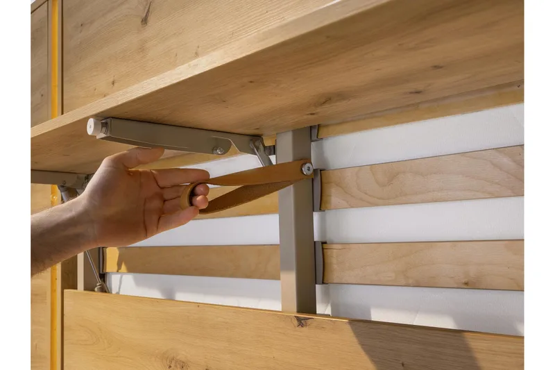 Rauk Sängskåp 171x228 cm - Vit - Möbler - Sovrum - Sängar - Gästsäng & extrasäng - Sängskåp