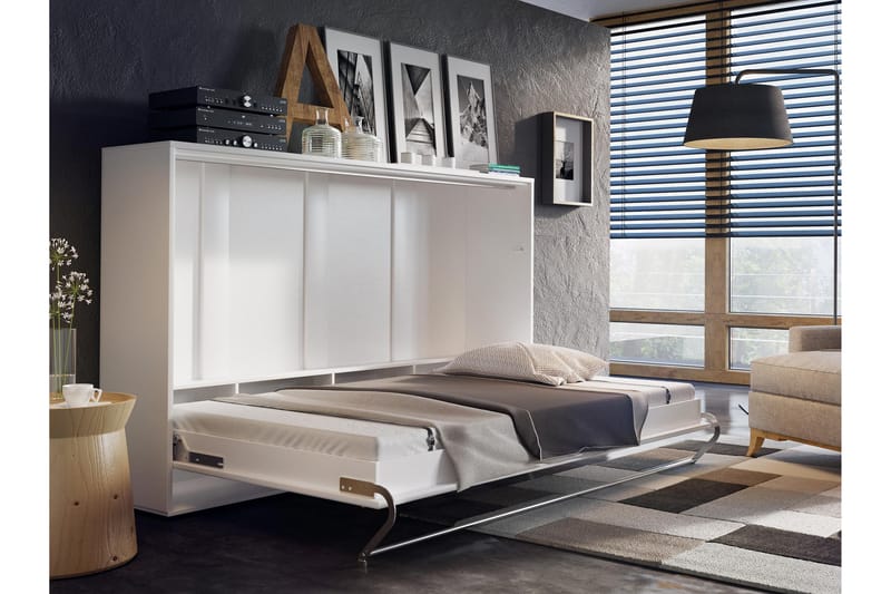 Rauk Sängskåp 215x46 cm - Grå - Möbler - Sovrum - Sängar - Gästsäng & extrasäng - Sängsk�åp