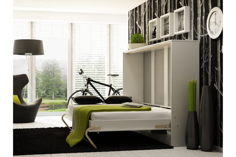 Rauk Sängskåp 215x46 cm - Grå - Möbler - Sovrum - Sängar - Gästsäng & extrasäng - Sängskåp