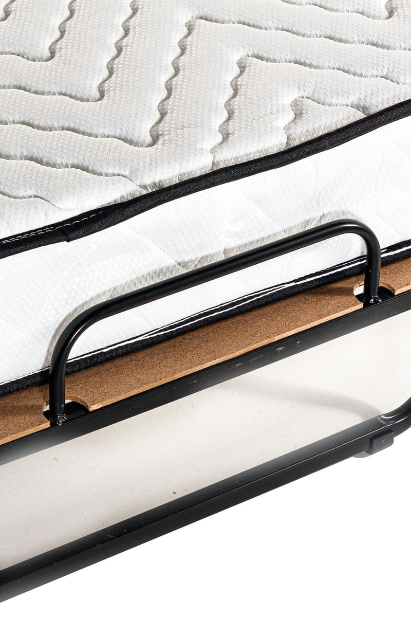 Remina Fällsäng 80x190 cm - vit och svart - Möbler - Sovrum - Sängar - Gästsäng & extrasäng - Utdragssäng