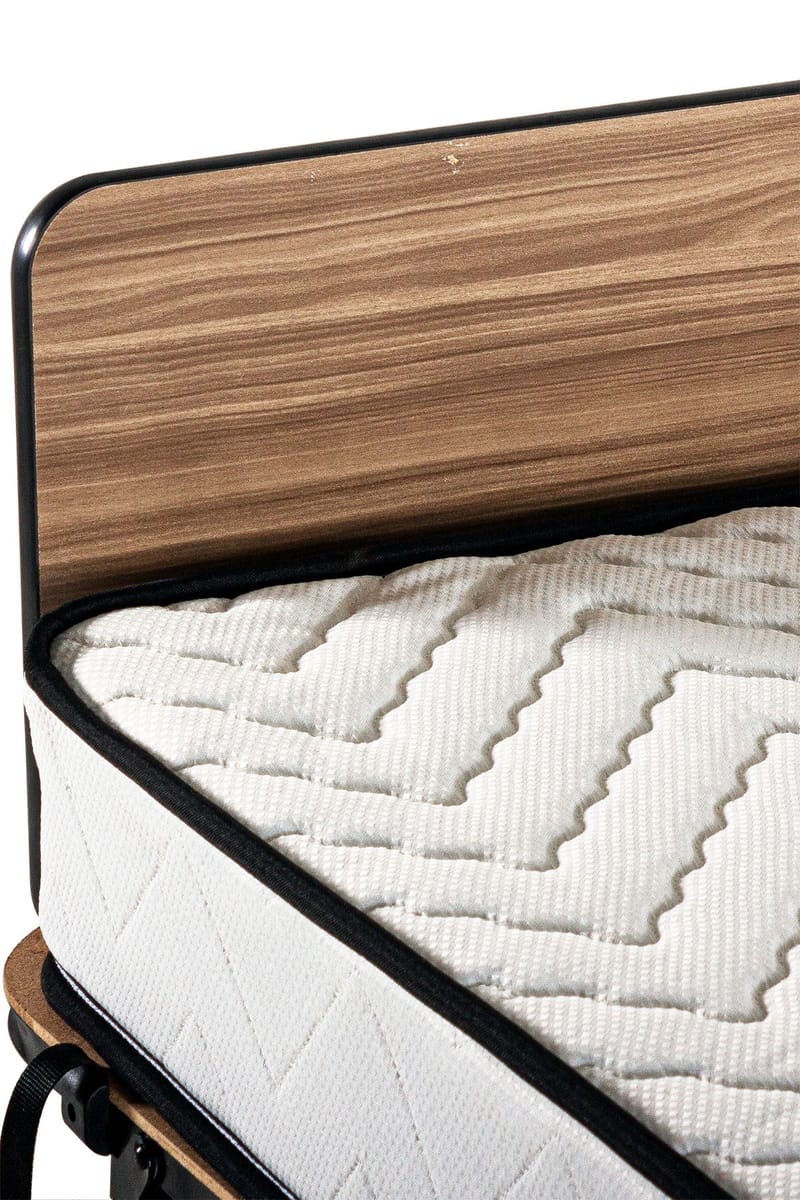 Remina Fällsäng 80x190 cm - vit och svart - Möbler - Sovrum - Sängar - Gästsäng & extrasäng - Utdragssäng