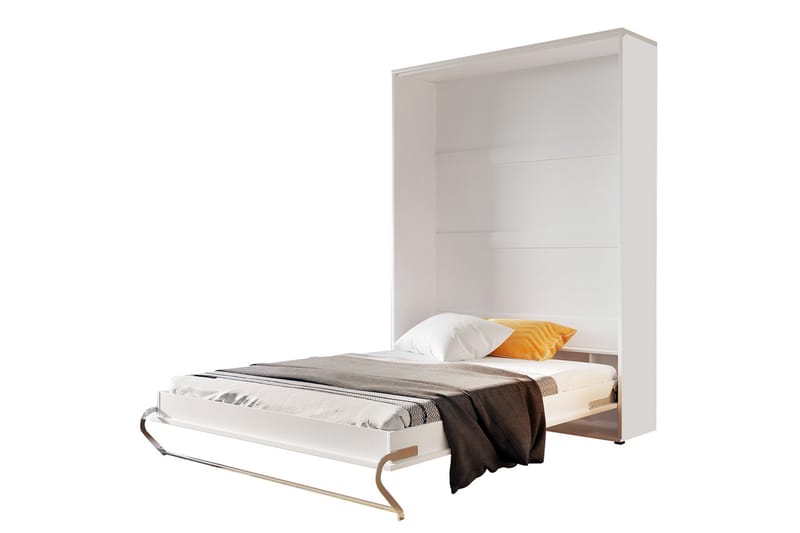 BODO Sängskåp 237x104x217 cm - Vit - Möbler - Sovrum - Sängar - Gästsäng & extrasäng - Sängskåp