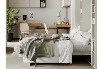 Grianan Sängskåp 120x200 cm - Beige - Möbler - Sovrum - Sängar - Gästsäng & extrasäng - Sängskåp