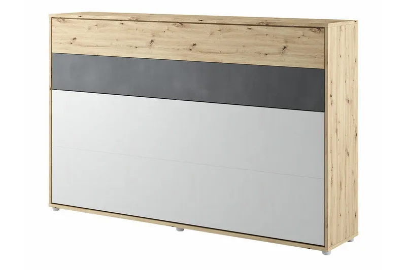 Grianan Sängskåp 120x200 cm - Grå - Möbler - Sovrum - Sängar - Gästsäng & extrasäng - Sängskåp