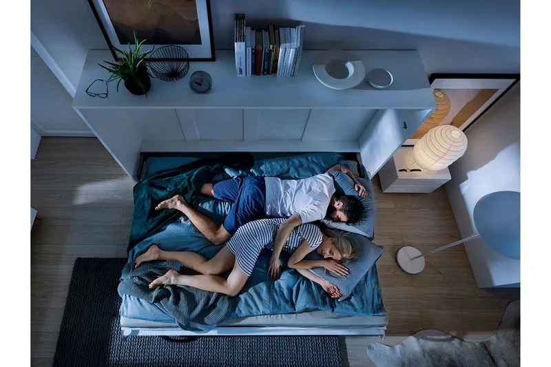 Rauk Sängskåp - Vit Högglans - Möbler - Sovrum - Sängar - Gästsäng & extrasäng - Sängskåp