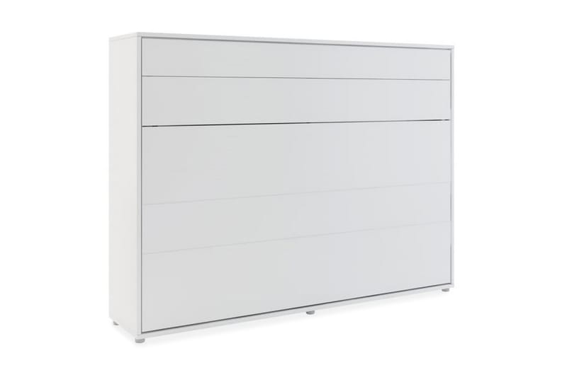 Sängskåp 140x200 cm Horisontellt Vit - Möbler - Sovrum - Sängar - Gästsäng & extrasäng - Sängskåp