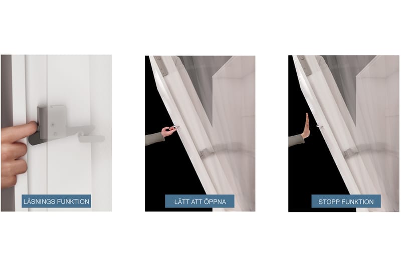 SMART Sängskåp 120x200 Horisontellt Vit - Möbler - Sovrum - Sängar - Gästsäng & extrasäng - Sängskåp