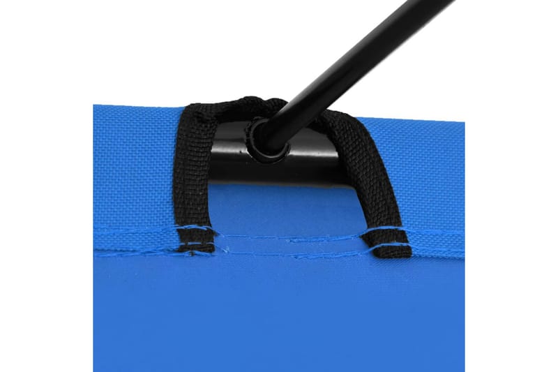 Campingsäng 180x60x19 cm oxfordtyg och stål blå - Blå - Möbler - Sovrum - Sängar - Gästsäng & extrasäng - Tältsäng