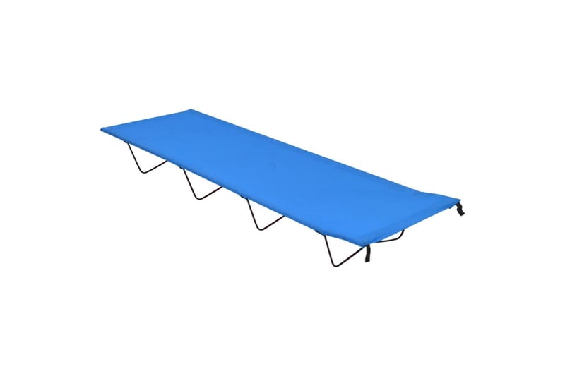 Campingsängar 2 st 180x60x19 cm oxfordtyg och stål blå - Blå - Möbler - Sovrum - Sängar - Gästsäng & extrasäng - Tältsäng