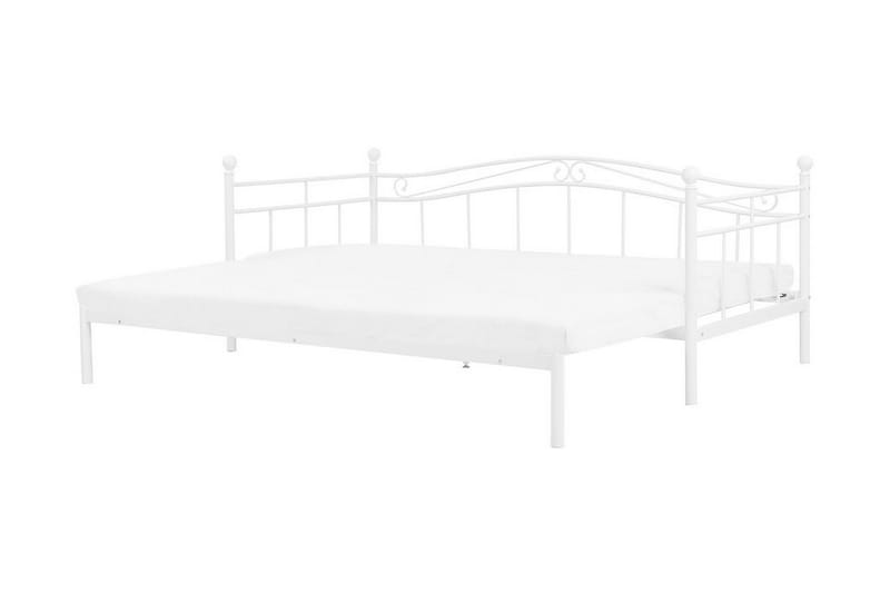 AKKASTUGAN Säng 160x200 cm Vit - Möbler - Sovrum - Sängar - Gästsäng & extrasäng - Utdragssäng