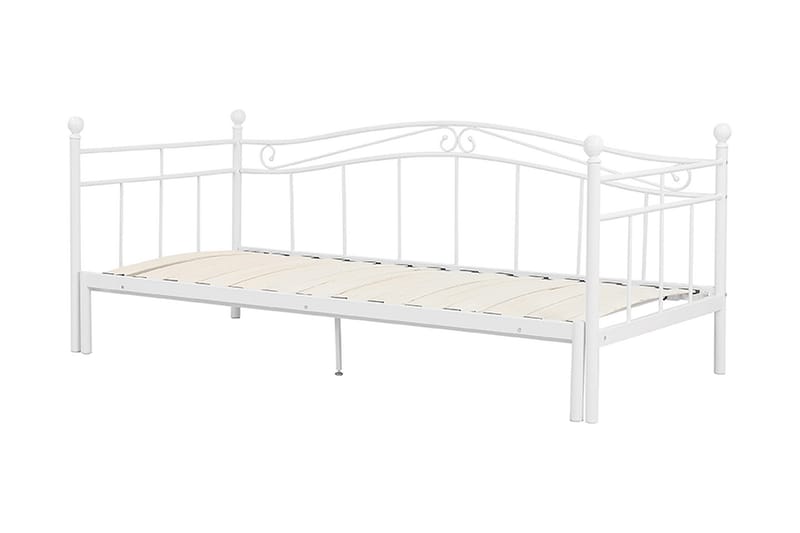 Lutebo Säng 160x200 cm - Vit - Möbler - Sovrum - Sängar - Gästsäng & extrasäng - Utdragssäng