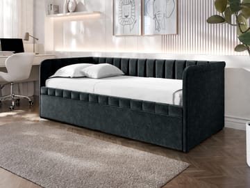 Valek Sängram 90x200 cm - svart - Möbler - Sovrum - Sängar - Gästsäng & extrasäng - Utdragssäng