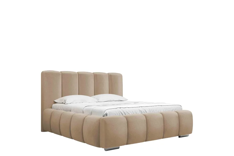 Gioia Förvaringssäng 140x200 cm - Beige - Möbler - Sovrum - Sängar - Sängar med förvaring
