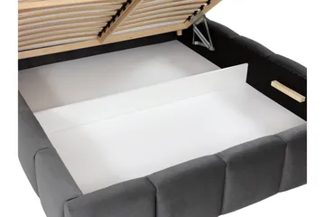 Gioia Förvaringssäng 140x200 cm - Grön - Möbler - Sovrum - Sängar - Sängar med förvaring