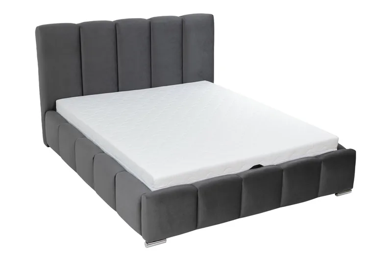 Gioia Förvaringssäng 160x200 cm - Beige - Möbler - Sovrum - Sängar - Sängar med förvaring