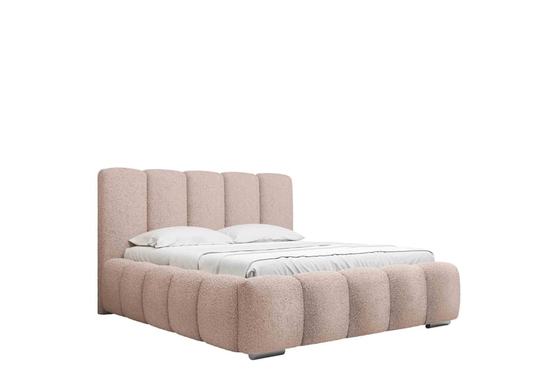 Gioia Förvaringssäng 160x200 cm, Rosa