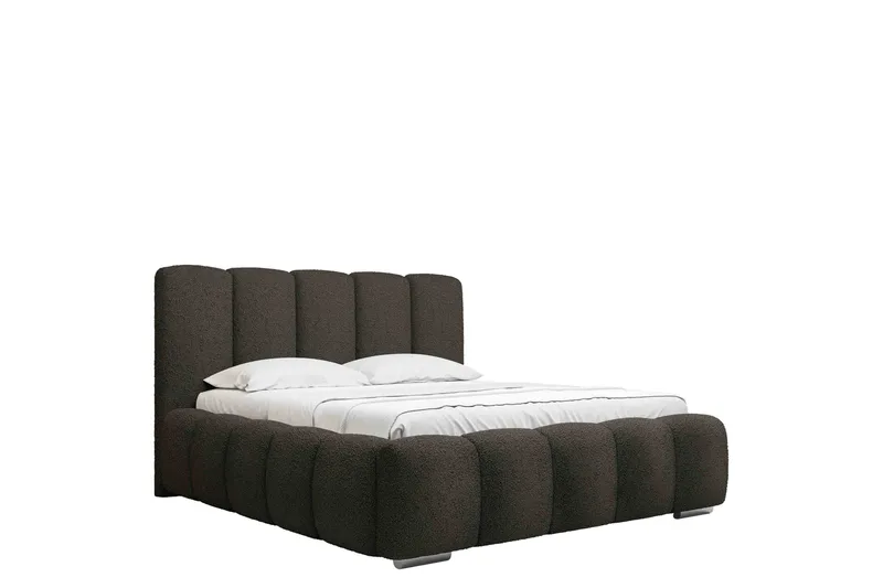 Gioia Förvaringssäng 180x200 cm, Svart