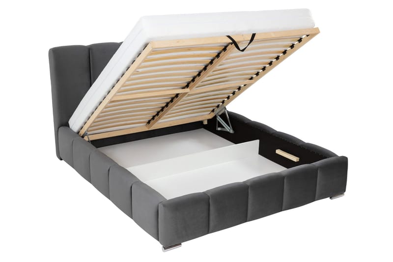 Gioia Förvaringssäng 180x200 cm - Svart - Möbler - Sovrum - Sängar - Sängar med förvaring