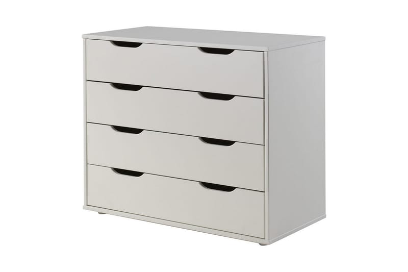 Halvhög Säng med stege Scott matchande skrivbord, en byrå med 3 lådor och en garderob med 2 dörrar - Möbler - Sovrum - Sängar - Våningssängar & loftsängar