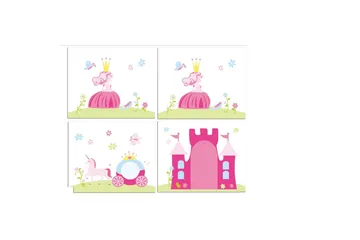 Halvhöjdssäng med gardin Pino Princess Vit, Vit, Utan rutschkana, Prinsessa, Inga fickor - Vit, Vit, Utan rutschkana, Prinsessa, Inga fickor - Barn & bebis - Barnmöbler - Barnsäng & juniorsäng - Hussäng