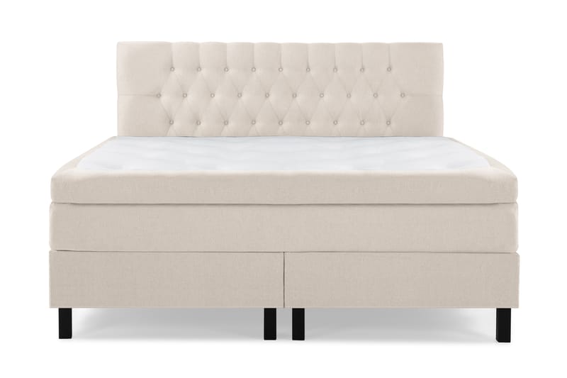 HAPPY 160 Kontinentalsängspaket Beige - Kontinentalsängar - Komplett Sängpaket - Dubbelsängar