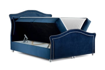 Hestra Lux Sängpaket Kontinentalsäng 120x200 cm - Blå - Möbler - Sovrum - Sängar - Komplett Sängpaket