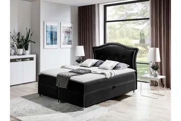 Hestra Sängpaket Kontinentalsäng 180x200 cm - Svart - Möbler - Sovrum - Sängar - Komplett Sängpaket