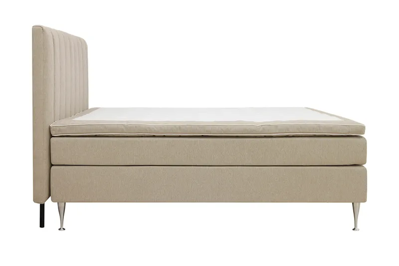 Hilton High Komplett Sängpaket 160x200 cm - Beige - Möbler - Sovrum - Sängar - Kontinentalsängar
