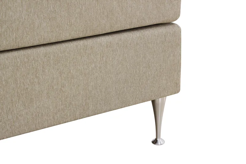 Hilton High Komplett Sängpaket 160x200 cm - Beige - Möbler - Sovrum - Sängar - Kontinentalsängar