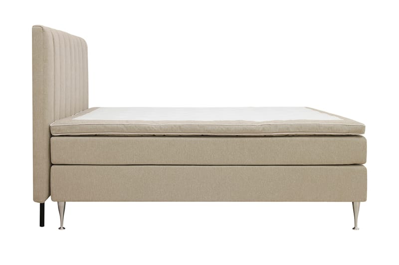 Hilton High Komplett Sängpaket 160x200 cm - Beige - Möbler - Sovrum - Sängar - Kontinentalsängar