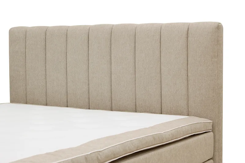 Hilton High Komplett Sängpaket 160x200 cm - Beige - Möbler - Sovrum - Sängar - Kontinentalsängar