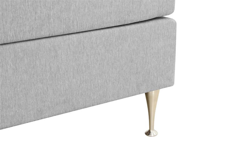 Hilton High Komplett Sängpaket 160x200 cm - Grå - Möbler - Sovrum - Sängar - Kontinentalsängar