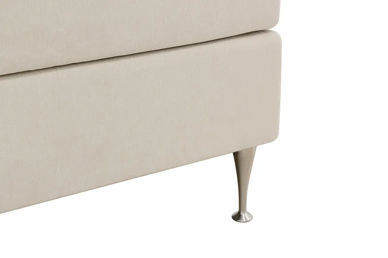 Hilton High Komplett Sängpaket 160x200 cm - Ljusbeige - Möbler - Sovrum - Sängar - Kontinentalsängar