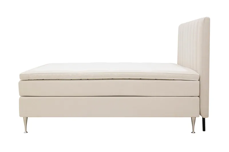 Hilton High Komplett Sängpaket 160x200 cm - Ljusbeige - Möbler - Sovrum - Sängar - Kontinentalsängar