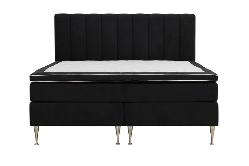 Hilton High Komplett Sängpaket 160x200 cm - Mörkgrå - Möbler - Sovrum - Sängar - Kontinentalsängar