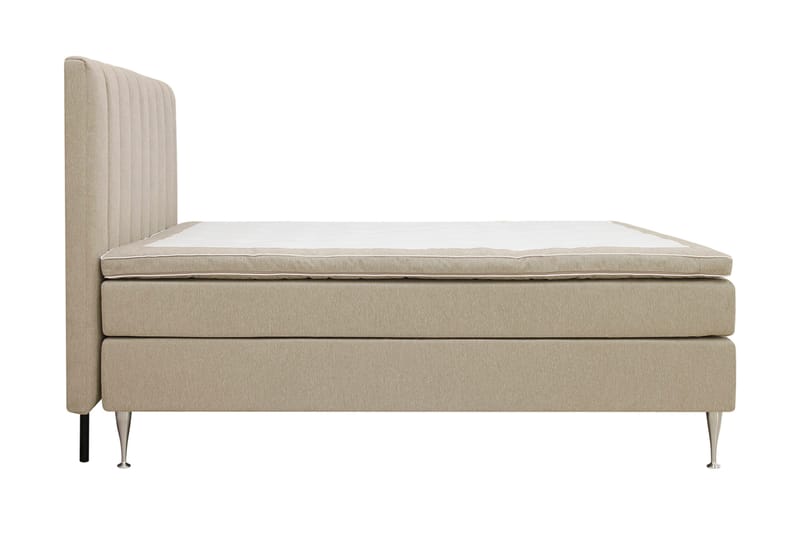 Hilton High Komplett Sängpaket 180x200 cm - Beige - Möbler - Sovrum - Sängar - Kontinentalsängar