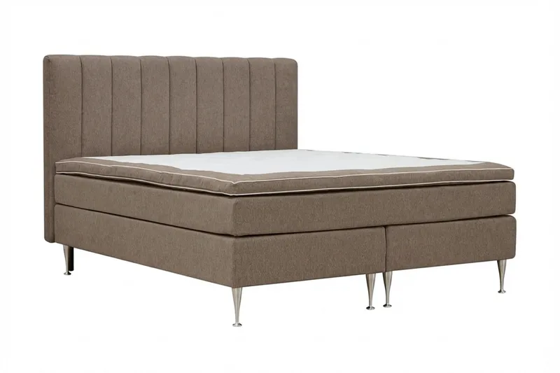 Hilton High Komplett Sängpaket 180x200 cm, Brun