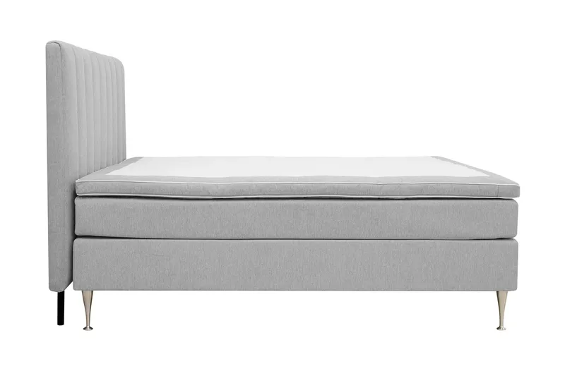Hilton High Komplett Sängpaket 180x200 cm - Grå - Möbler - Sovrum - Sängar - Kontinentalsängar